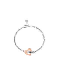 【送料無料】ブレスレット　アクセサリ―　ブレスレットジュエリー2ラブリンク231838women bracelet jewelry 2 jewels link with love 231838 heart