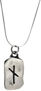 【送料無料】ブレスレット　アクセサリ―　アルジェントruna ciondolo nauthiz argento 925 lettera dellalfabeto n diversi collana nr 303 14,235円