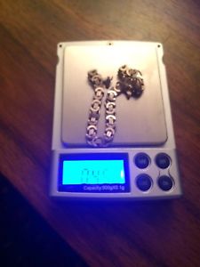 【送料無料】ブレスレット　アクセサリ&mdash;　シルバーブレスレットbroken 925 silver bracelet｜hokushin