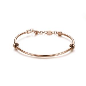 【送料無料】ブレスレット　アクセサリ―　トレスジョリーブレスレットスチールローズbrosway tres jolie, rigid bracelet steel rose bbr48,