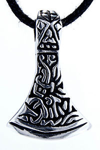 【送料無料】ブレスレット　アクセサリ―　アルジェントコリアーバイキングhache wikingeraxt pendentif en argent 925 avec collier viking