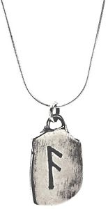 【送料無料】ブレスレット　アクセサリ―　runa ciondolo ansuz argento 925レッテラdellalfabetodiversi collana nr 311runa ciondolo ansuz argento 925 lettera dellalfabeto