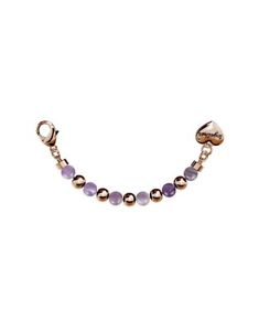 【送料無料】ブレスレット　アクセサリ―　ブレスレットアメジストピンクゴールドwomen bracelet jewelry 2 jewels together happyness 131113 violet amethyst pink gold