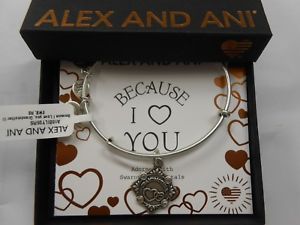【送料無料】ブレスレット　アクセサリ&mdash;　アレックスアニgrandmother iiiブレスレットrafaelianシルバーnwtbcalex and ani because i love you grandmother iii bracelet rafaelian silver nw｜hokushin