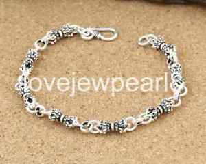 【送料無料】ブレスレット　アクセサリ―　スターリングシルバーレトロシンプルファッションブレスレットpure s925 sterling silver retro vajra simplicity fashion bracelet