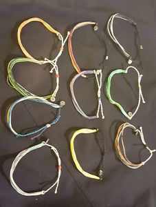 【送料無料】ブレスレット　アクセサリ&mdash;　puraビーダ 10pura vida authentic bracelets lot of 10 different colors｜hokushin