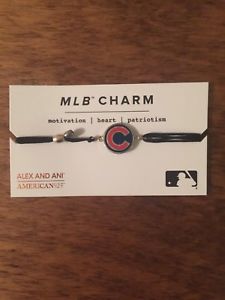 【送料無料】ブレスレット　アクセサリ&mdash;　アレックスアニシカゴカブスコードブレスレットnwtalex and ani chicago cubs kindred cord adjustable bracelet nwt｜hokushin