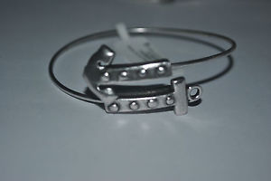 【送料無料】ブレスレット　アクセサリ&mdash;　アレックスエネルギーブレスレットロシアシルバーアンカーラップalex amp; ani expandable energy bracelet russian silver anchor wrap retired｜hokushin 14,985円