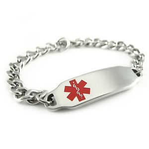 【送料無料】ブレスレット　アクセサリ&mdash;　バイパスブレスレットmyiddr womens pre engraved gastric bypass alert id bracelet｜hokushin 15,584円