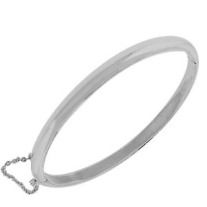 【送料無料】ブレスレット　アクセサリ―　アルジェントクラシコロトンドargento sterling 925 classico rotondo donna bracciale rigido con gancetto