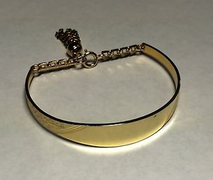 【送料無料】ブレスレット　アクセサリ―　フェイシアnos 597ms 18k oro placca bracciale a fascia bracciale 002