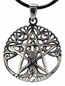 【送料無料】ブレスレット　アクセサリ―　デラアルジェントn250 arbre de la vie pendentif en argent 925 yggdrasil pentagramme larbre