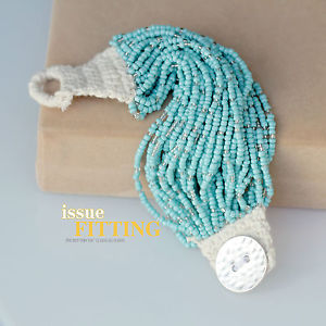 【送料無料】ブレスレット　アクセサリ―　ブレスレットマルチチェーンパールトルココルトンリバイバルct7bracelet large silver multi end row chain pearl turquoise corton retro ct7