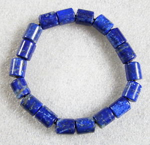 【貨物輸送無料】腕輪 付属物― 腕輪68縦列9粍 c1672stretch natural blue lapis lazuli bracelet 68column bead 9粍 c1672