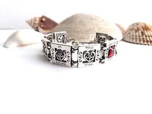 【貨物輸送無料】腕輪 付属物― brighton go red women ltd heart red braceletretired2008brighton go red women ltd heart red  bracelet retired limited editi