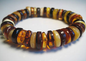 【送料無料】ブレスレット　アクセサリ―　バルトブレスレットgenuine baltic amber bracelet 18 g