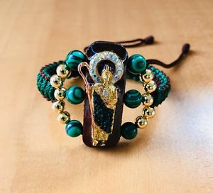 【送料無料】ブレスレット　アクセサリ&mdash;　listinghandmadeブレスレットsinaloense buchonサンユダタデーオenoro chapeado gnbw listinghandmade bracelet sinaloense buchon san judas tad｜hokushin