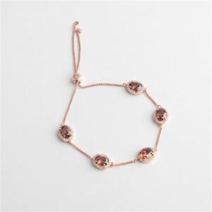 【送料無料】ブレスレット　アクセサリ―　ヘンリーベンデルブレスレット henri bendel luxe oval halo delicate bracelet gold tone