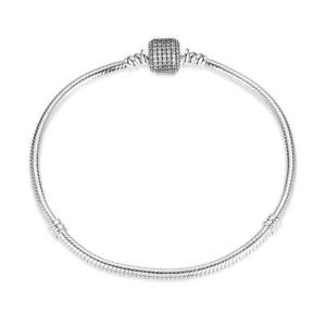 【送料無料】ブレスレット　アクセサリ―　スターリングシルバースネークチェーンブレスレットhigh quality 925 sterling silver snake chain charm bracelet diy b01 20,860円