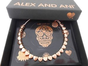 【送料無料】ブレスレット　アクセサリ―　アレックスハートビーズブレスレットローズゴールドタグボックスカードalex and ani heart beaded bracelet rose gold tag box card 2018