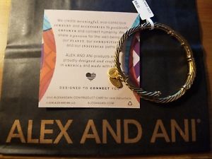【送料無料】ブレスレット　アクセサリ―　アレックスゴールドトーンブレスレットビンテージラップカードバッグalex and ani eve wrap gold tone bracelet vintage sixtysix wcard and bag