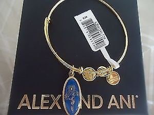 【送料無料】ブレスレット　アクセサリ&mdash;　アレックスワイヤーブレスレットゴールドalex and ani aster deep mystery september expandable wire bracelet gold nwtbamp;c｜hokushin
