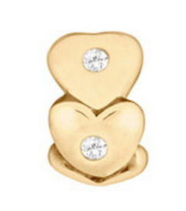 【送料無料】ブレスレット　アクセサリ―　スペーサリンクミントlovelinks by pastiche spacer link gold plated silver tt096czg mint