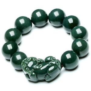 【送料無料】ブレスレット　アクセサリ―　ウイグルビーズハンドドラゴンブレスレットxinjiang and tian jade beads handcarved the chinese dragons pixiu bracelet