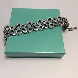 【送料無料】ブレスレット　アクセサリ―　ブライトンブレスレットバブルbrighton bracelet caliope bubble circles crystals 7400 retired rare 2433