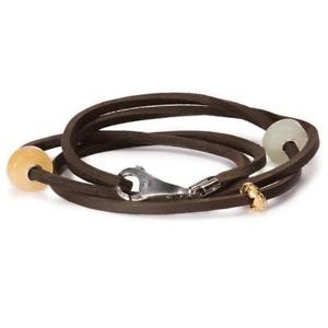 【送料無料】ブレスレット　アクセサリ&mdash;　ブラウンtrollbeads fgt cuoio brown tlebr 00004｜hokushin 13,986円