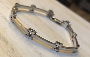 【送料無料】ブレスレット　アクセサリ―　silpadaスターリングブレスレットb0822 binaroリンク725silpada sterling silver bracelet b0822 binaro bar hinge link fits 725 wrist