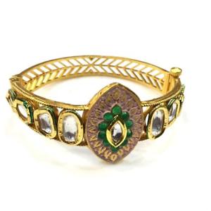 【送料無料】ブレスレット　アクセサリ―　ハンドメイドブレスレットkundan high quality handmade meenakari bracelet zk98355