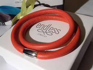 【送料無料】ブレスレット　アクセサリ―　コーラルブレスレットバラスプendless jewelry 42cm coral bracelet double strand rose clasp rrp 50