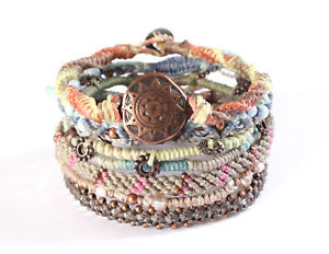 【送料無料】ブレスレット　アクセサリ―　wakamiブレスレットwakami earth bracelet morning