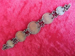 【送料無料】ブレスレット　アクセサリ―　ブレスレットアルテンフランスdude, ancient bracelet __ aus alten, french coins 19311941 _
