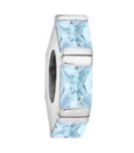 【貨物輸送無料】腕輪 付属品― lovelinks by pastiche blue baguette intt333blumintlovelinks by pastiche blue baguette インチ silver tt333blu   mint