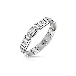 【送料無料】ブレスレット　アクセサリ―　ブレスレットステンレスジルコンbracelet stainless steel stones zircon 21,158円
