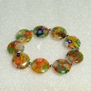 【送料無料】ブレスレット　アクセサリ―　listingladies fancy bracelet genuine glass beads 925sterlingadjustable listingladies fancy bracelet genuine glass beads 92 22,350円