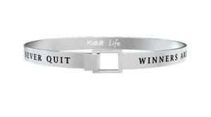 【送料無料】ブレスレット　アクセサリ―　メンズブレスレットスチールyoung adult mens bracelets steel philosophy winners are not 731206l