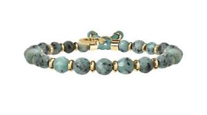 【送料無料】ブレスレット　アクセサリ&mdash;　ブレスレットスチールローズシンボルフォーチュンyoung adult bracelets steel pvd rose labradorite symbols fortune stones 7314｜hokushin