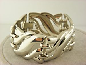 【送料無料】ブレスレット　アクセサリ―　シルバーファッションブレスレット＃silver fashion statement bracelet 775 37