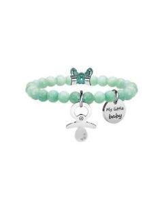 【送料無料】ブレスレット　アクセサリ―　ブレスレットスチールbracelet young adult special moments steel 316l amp; amazonite 731133
