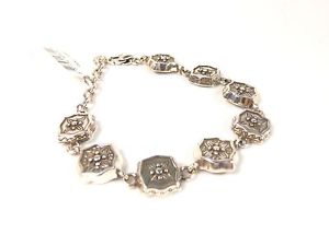 【送料無料】ブレスレット　アクセサリ&mdash;　ブライトンシルバーリンクブレスレットnwt ~brighton etched silver link bracelet ~ free shipping｜hokushin
