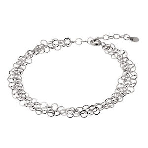 【送料無料】ブレスレット　アクセサリ―　コンdiseo autntico pulsera a501 acero inoxidable pulido 3 fach con arandela