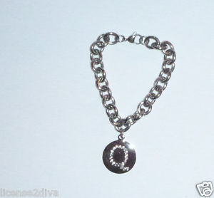 【送料無料】ブレスレット　アクセサリ―　ヌオーヴォacciaio inox progettista stile iniziale q braccialetto nuovo cristalli