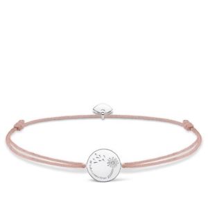 【貨物輸送無料】腕輪 付属品― トーマスリトルシークレットピンクシルバーブレスレットgenuine thomas sabo little secrets pink silver wishes come true bracelet ls035