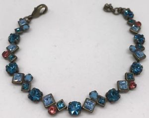 【送料無料】ブレスレット　アクセサリ―　マルチカラークリスタルブレスレット listingsorrelli multicolor crystal bracelet
