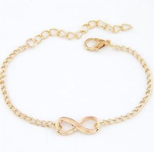 【送料無料】ブレスレット　アクセサリ&mdash;　ブランドホットセールファッションブレスレットbrand hot fashion infinity gold bracelet jewelry bijoux for men women｜hokushin