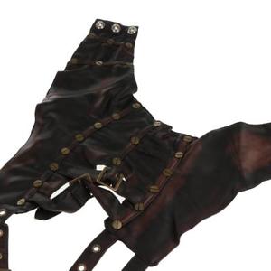 【貨物輸送無料】腕輪 付属品― レザーアームウォーマーボレロショールコスプレsteampunk leather arm warmer bolero shawl cosplay costume for women girls