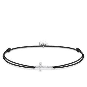 【貨物輸送無料】腕輪 付属品― トーマススターリングシルバークロスブレスレットgenuine thomas sabo little secrets sterling silver cz cross bracelet ls013